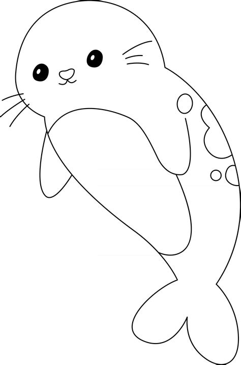seals activity  coloring pages