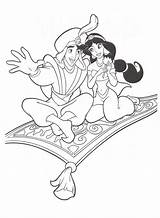 Coloring Pages Lamp Magic Aladdin Getcolorings Awesome sketch template