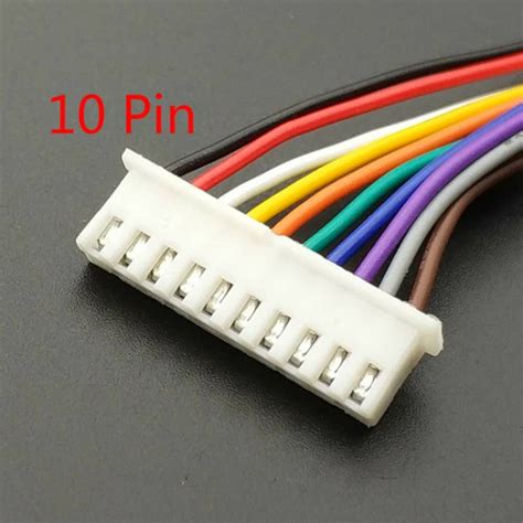 jst xh  jst xh ten pin female connector plug  mm cable