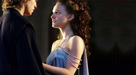 the blue dress of padmé amidala natalie portman in star wars ii attack of the clones spotern