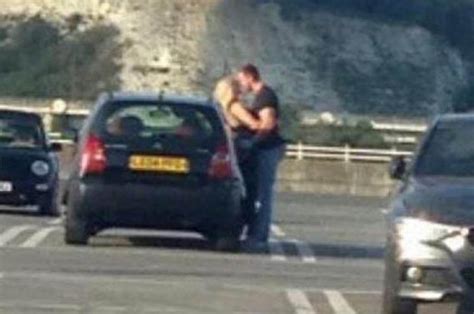 couple caught having sex in bluewater car park daily star