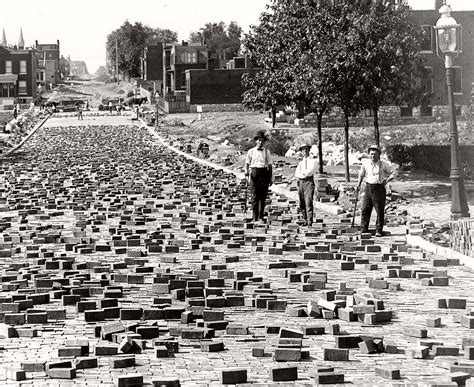 vintage st louis streets circa  monovisions