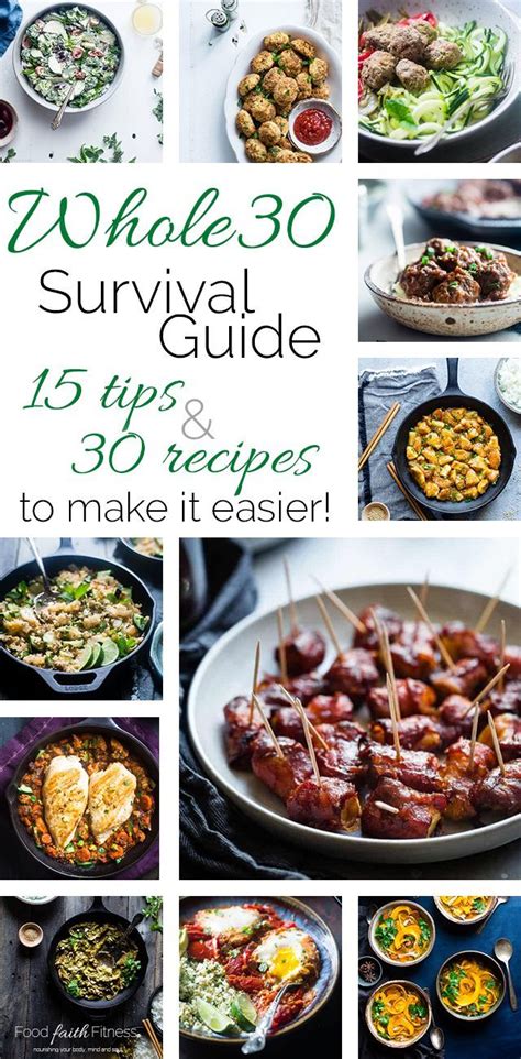 Whole30 Survival Guide 30 Tried And True Whole30 Compliant Recipes