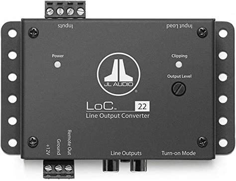 jl audio loc   channel speaker level   output converter high  amazoncouk