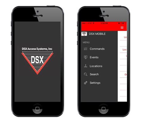 dsx mobile command app  dsx access systems  security info