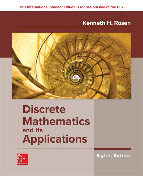 ise discrete mathematics   applications  edition isbn