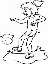 Coloring Soccer Pages Printable Library Clipart Kids sketch template