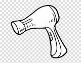 Comb Parlour Hairbrush Dryers Hiclipart sketch template