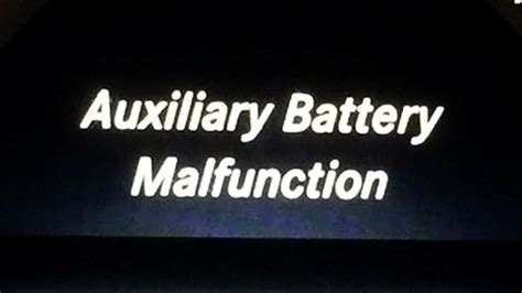 fixing  auxiliary battery malfunction   mercedes