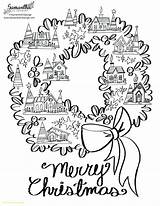 Coloring Wreath Advent Pages Printable House Christmas Color Getcolorings Print Getdrawings Pony Comments sketch template