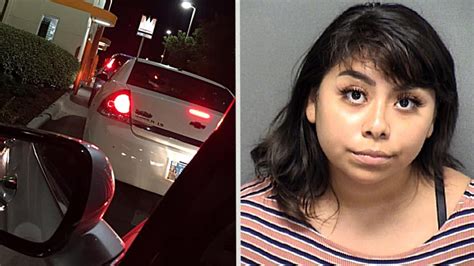teen charged 2 067 for cutting drive thru line and damaging car at