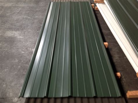painted green corrugated sheet aggrn industrial metal supply