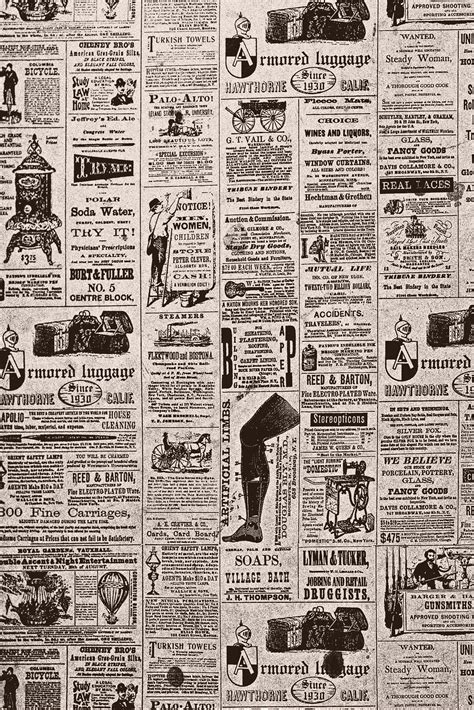 vintage newspaper print wallpaper wallpapersafari