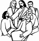 Christ Confession Peters Soy Sermons4kids Mateo Forgiveness Ustedes Quién Forgive sketch template