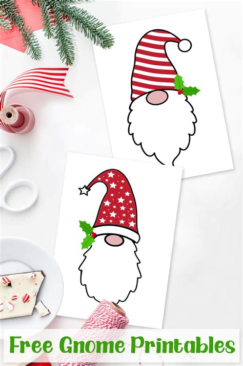 christmas gnomes printables    mopping  floor