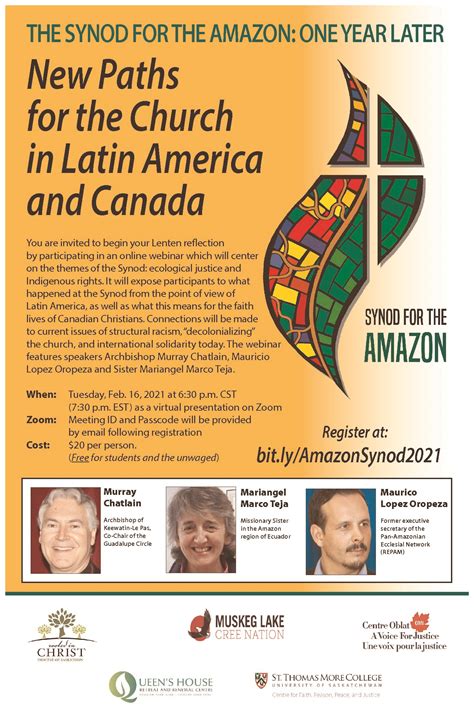 synod   amazon  year   paths   church  latin america  canada