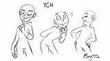 Ych sketch template