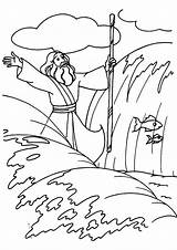 Moses Parting Ausmalbilder Momjunction Bible sketch template