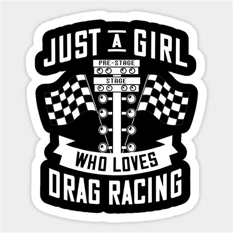 racing girl drag racing cars drag race race cars racing stickers