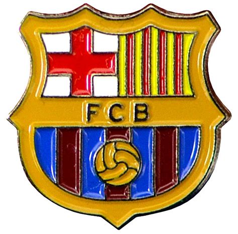 fc barcelona metal enamel pin badge spg