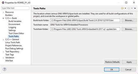 eclipse embedded for arm andreas blog