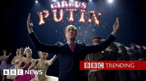 the putin parody going viral in eastern europe bbc news