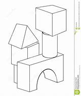 Blocks Building Abc Block Drawing Coloring Color Pages Getdrawings sketch template