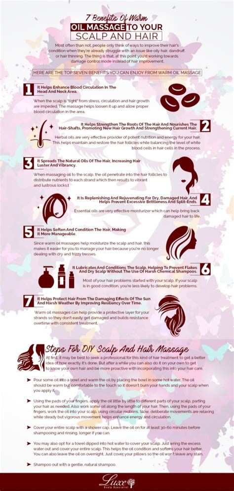 7 benefits of warm oil massage to your scalp and hair