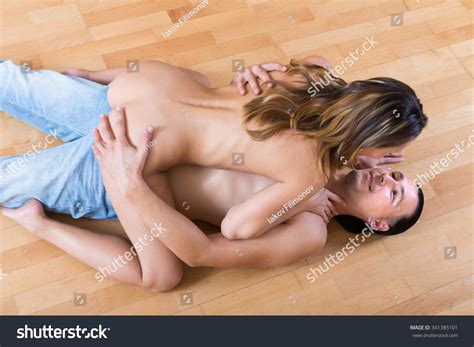 Hot Nude Long Haired Woman And Man Having Sex On The Floor