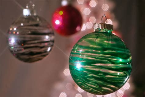 diy lacquered holiday ornaments beautylish