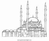 Moschee Malvorlage Kleurplaat Ausmalbilder Kategorien Gratismalvorlagen sketch template