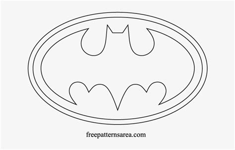batman logo symbol  silhouette stencil vector batman logo outline