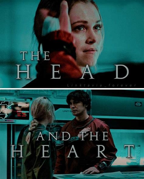 heart and head 🧠 bellarke the 100 love movie