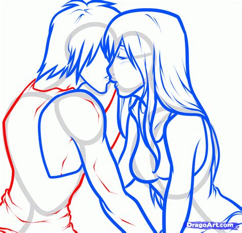 How To Draw Anime Couples Step By Step Anime People