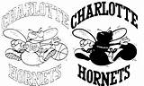 Hornets Charlotte Coloring Pages Logo Template Getcolorings Orleans sketch template