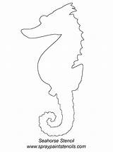 Seahorse Mermaid sketch template
