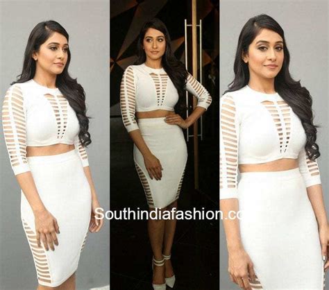 regina cassandra s all in all white outfit south india fashion