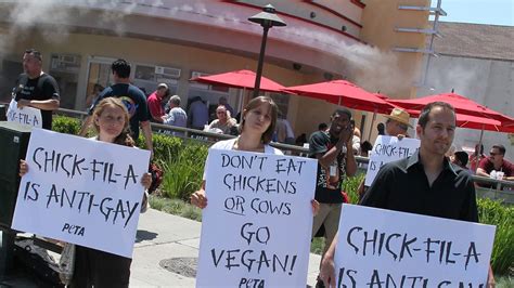 chick fil a appreciation day draws supporters crowds and protests photos tweets and more