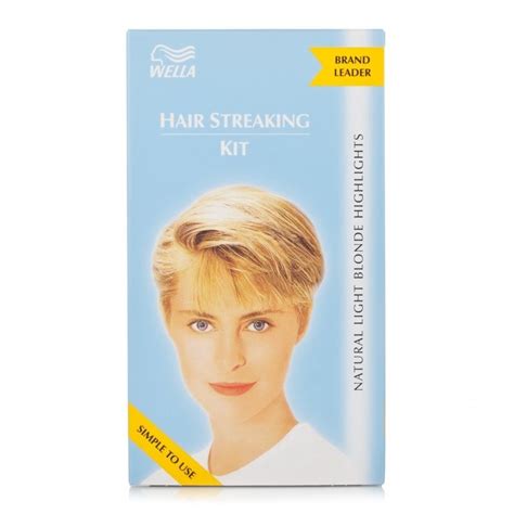 wella hair streaking kit natural light blonde chemist direct