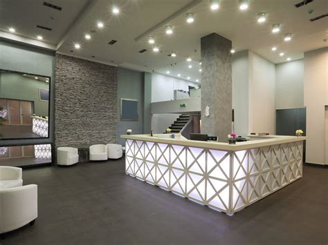 create  welcoming reception area newspace business interiors