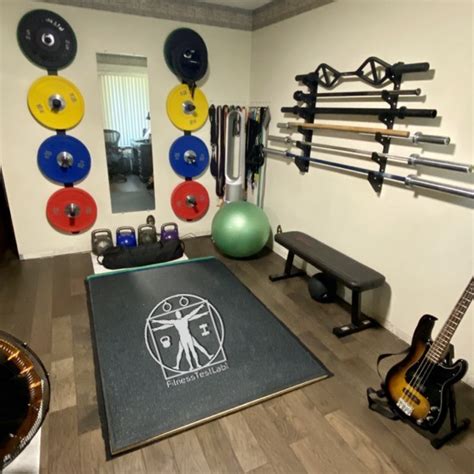build  basic home gym fitness test lab
