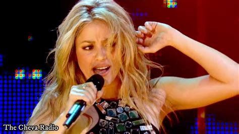 She Wolf Shakira Live At Jonathan Ross Show 2009 Youtube