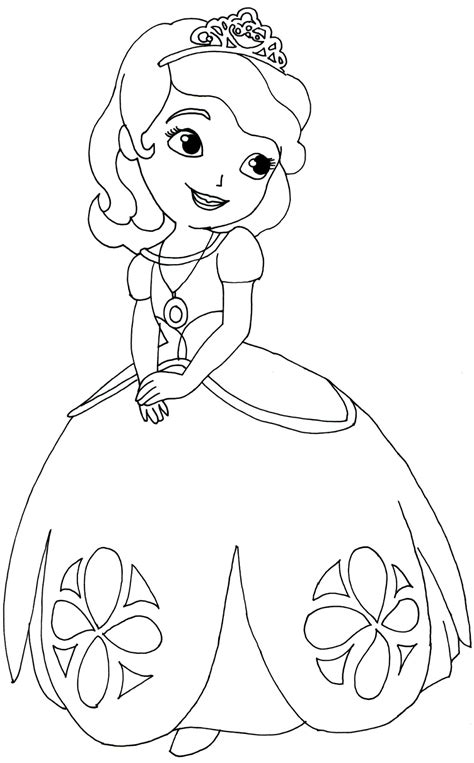 sofia the first coloring pages march 2014