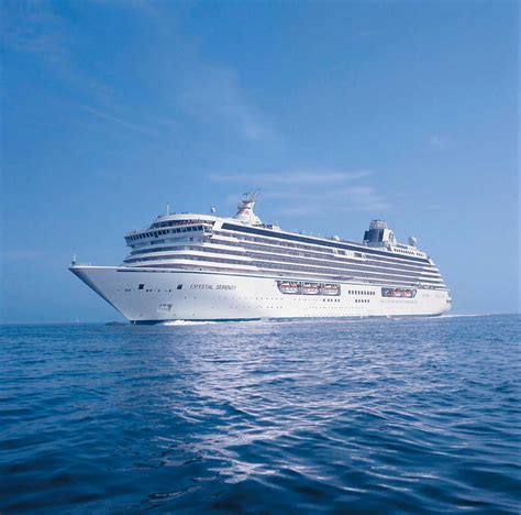 crystal cruises adds    dozen clear choices sailing