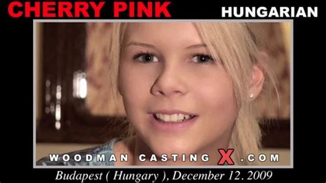 cherry pink all girls in woodman casting x