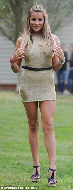 towie s georgia kousoulou goes braless in a sheer gold dress daily