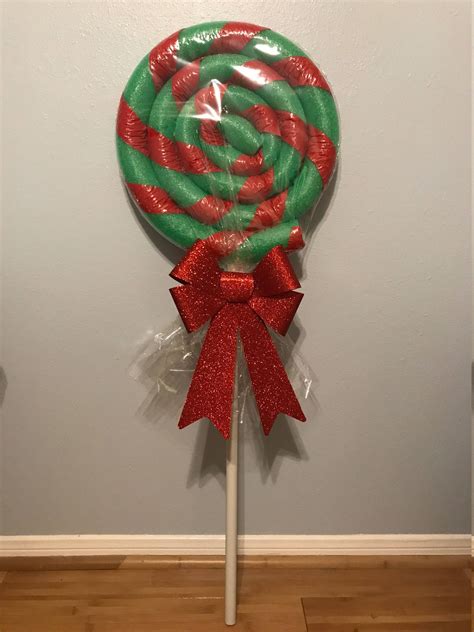 set   giant outdoorindoor lollipops etsy christmas decorations