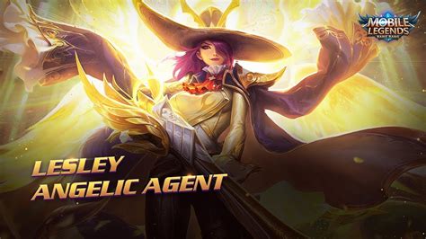 Lesley S New Skin Angelic Agent Mobile Legends Bang