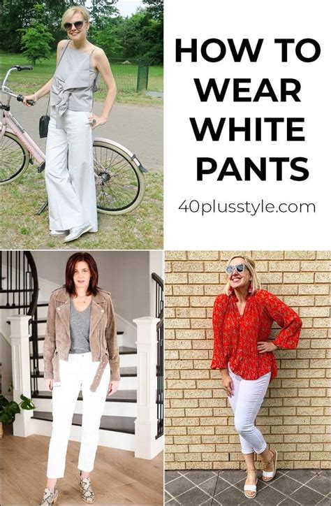 wear white pants inspiration  ideas idiom studio