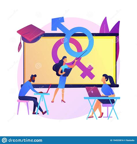 sexual education abstract concept vector illustration
